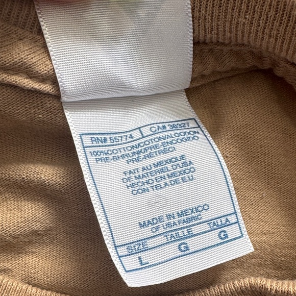 Beige Adult Cotton T-Shirt with Horses - Picture 4 of 5